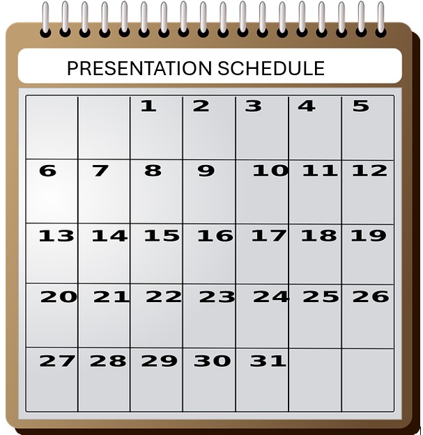 Presentation Schedule